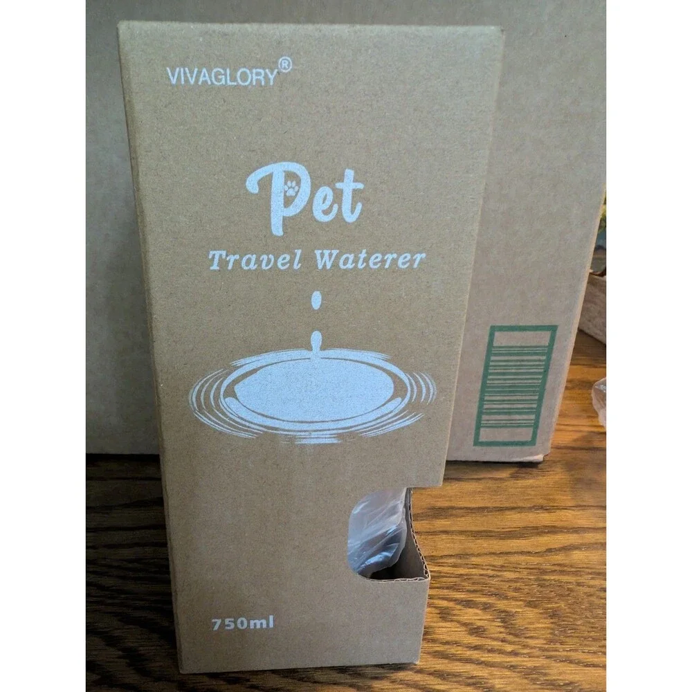 Travel Pet Waterer W/Built In Bowl.